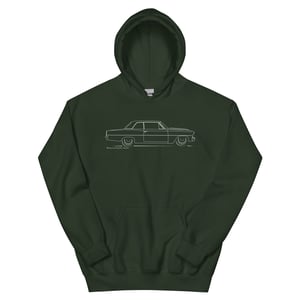 1967 Nova Sedan (cowl hood) Hoodie