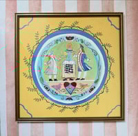 Dutch Folk Art Painting