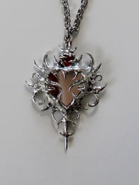 Image 5 of Mirror Heart #2 - Necklace
