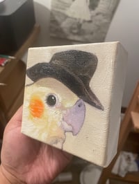 Image 2 of cowboy hat birb