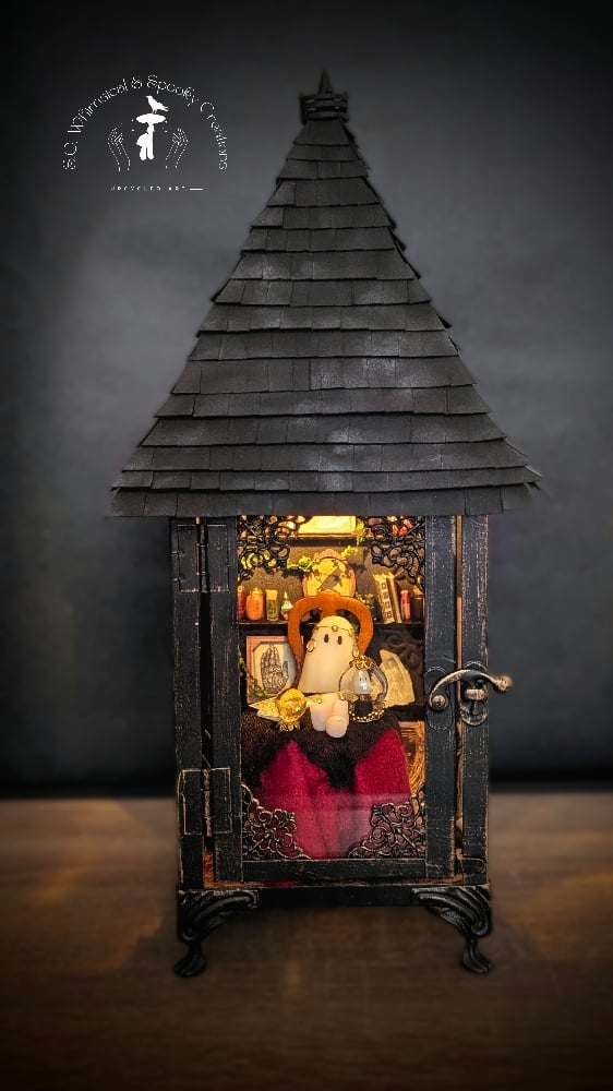 Image of (FREE U.S. SHIPPING) "Tarot by Madame Olivia" Ghost Display