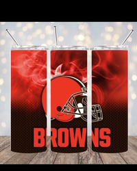 Image 4 of Cleveland Browns tumblers