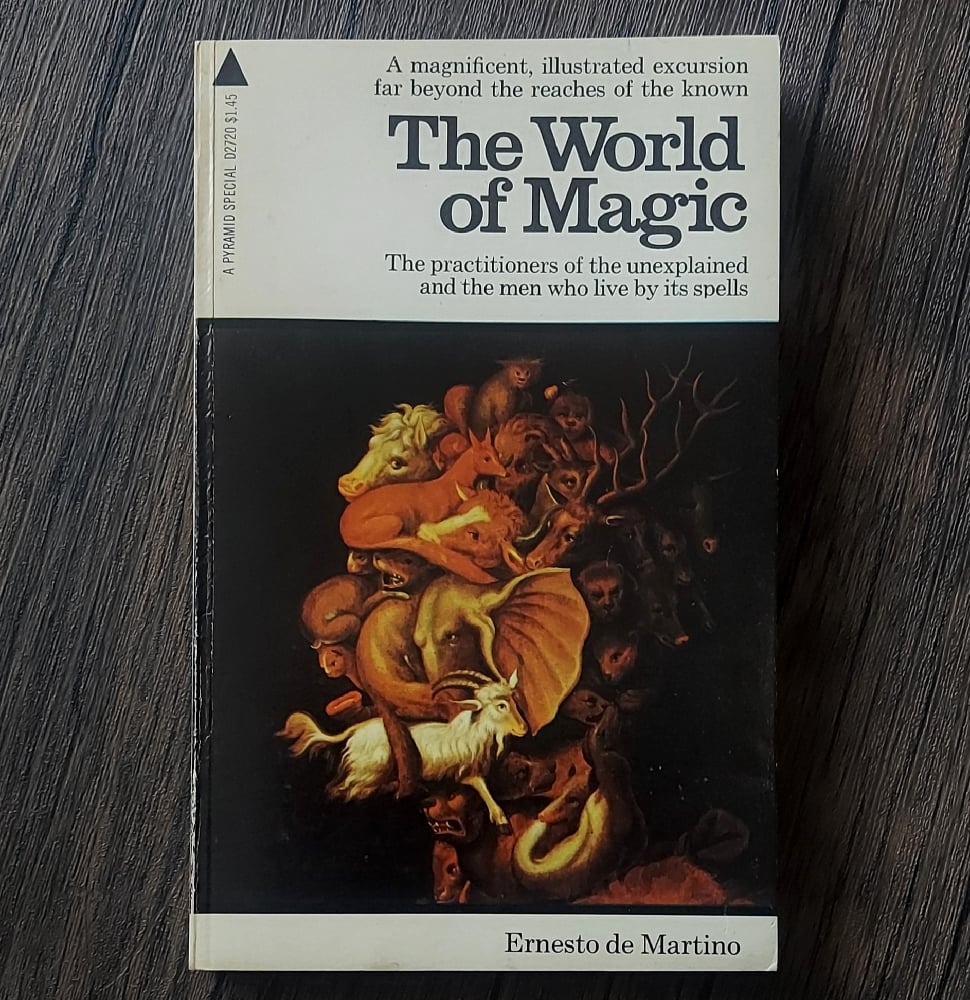 The World of Magic, by Ernesto de Martino