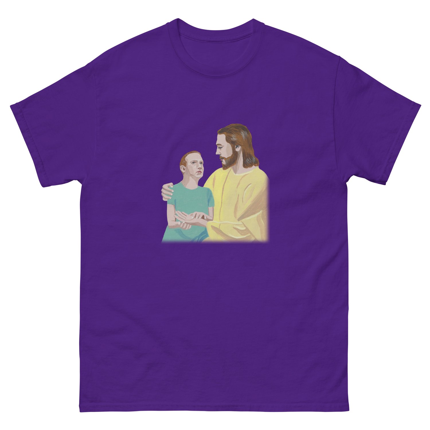 Image of MARK MEETS JESUS T-SHIRT
