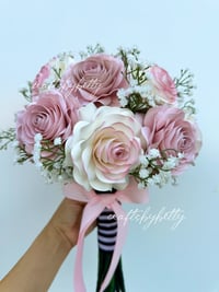 Image 2 of Ruby Rose Stem Bouquet Template + Full Video Tutorial 