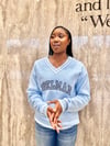 The Heritage V-neck Embroidery  - Spelman PRE-ORDER