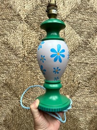 Image 5 of Pretty Petal Pair of  Ceramic Lamps