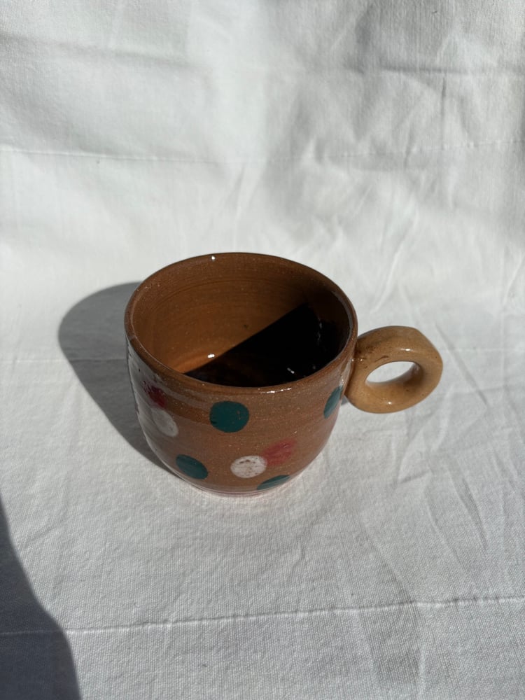Image of mouse cup polka dots 2