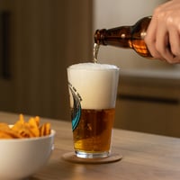 Image 3 of Shaker pint glass - 'Ope Rebel Loon