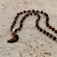 Image 1 of Goldstone Moon Necklace