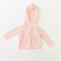 Image 2 of Carter's Infant Girls Soft Pink Knit Cardigan