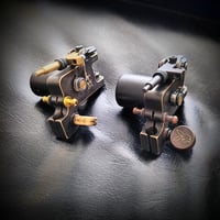 Image 2 of Border tattoo machine Brass Sidewinder hybrid tattoo machine
