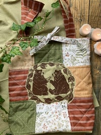 Image 1 of quilted bears <3 bag