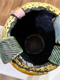 Image 4 of Rosettes Vessel- Cynthia Marks