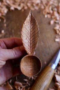 Image 8 of Cherry Leaf ~ Coffee Scoop 
