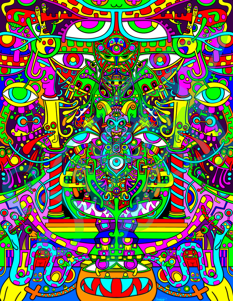 Image of Entities coloring book by Squeepz