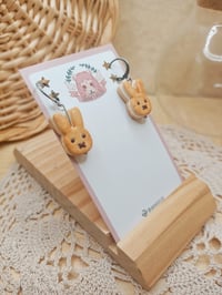 Image 2 of Sweet Bunny Sandwich Earrings