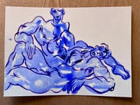 Image 1 of Watercolour ~ Blue Boys XIV