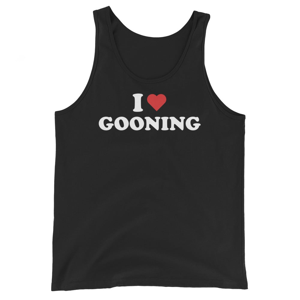 I Love Gooning Tank Top