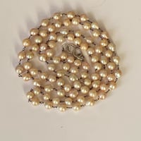 Image 3 of LONG PEARL NECKLACE