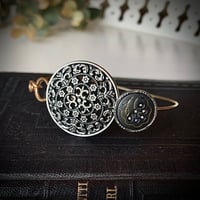 Image 3 of "Fall Garden" Vintage Button Bracelet
