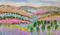 Image 2 of Between Rows of Light, Barossa SA - Original Painting 