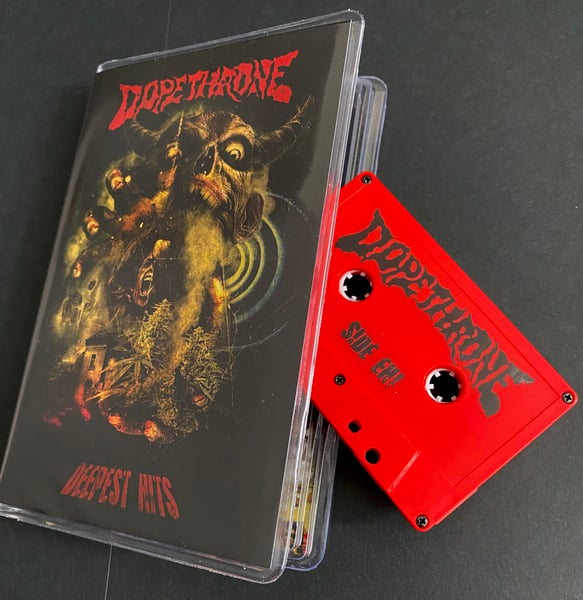Image of DOPETHRONE ‘DEEPEST HITS’ Limited edition cassette