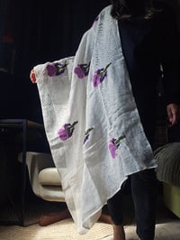 Image 5 of Jerusalem flower scarf - Made in Palestine