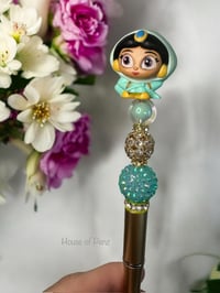 Image 1 of Princess Pen with Pretty Head Scarf