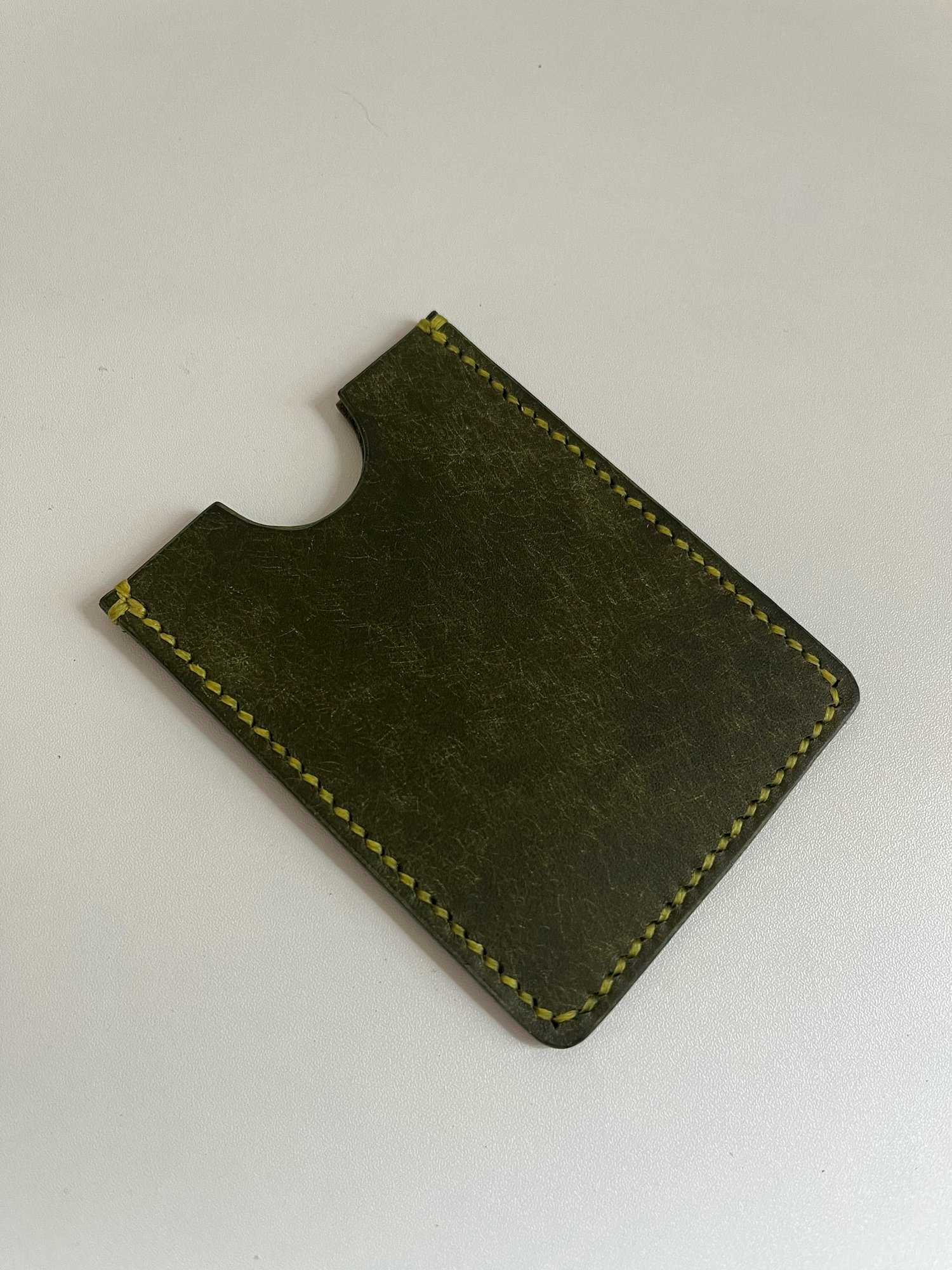 Image of Olive Pueblo Cardholder 