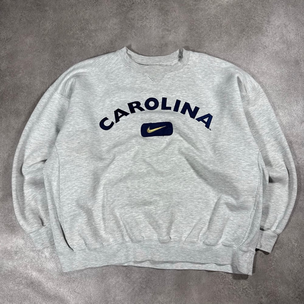 Image of 1990s Nike Carolina Sweatshirt, Size Large