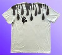 Image 3 of “PURPLE PEOPLE EATER” CUSTOM PAINTED T-SHIRT XL