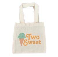 Image 4 of Mini Two Sweet Dessert Tote Bags 