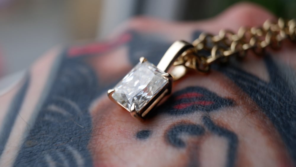 Image of Moisanite Pendant 