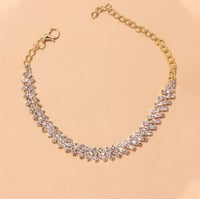 Image 1 of Bling Anklet- GOLD