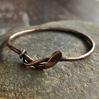 Image 1 of Snake Copper Bangle No.2