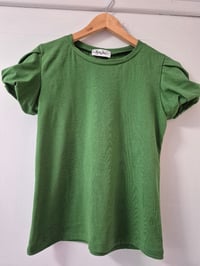 Image 1 of Kylie Jane Tulip tshirt-fresh green 