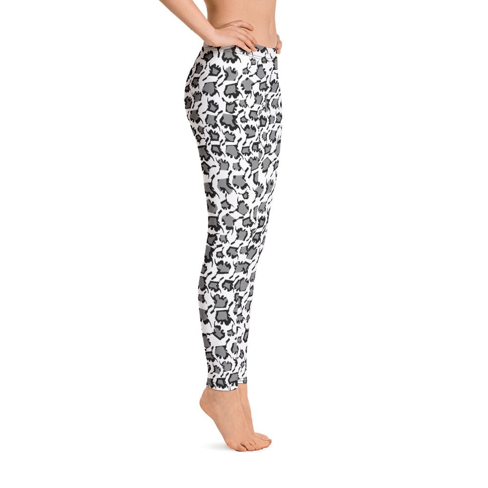 Image of Alaska Snow Leopard Spot Leggings