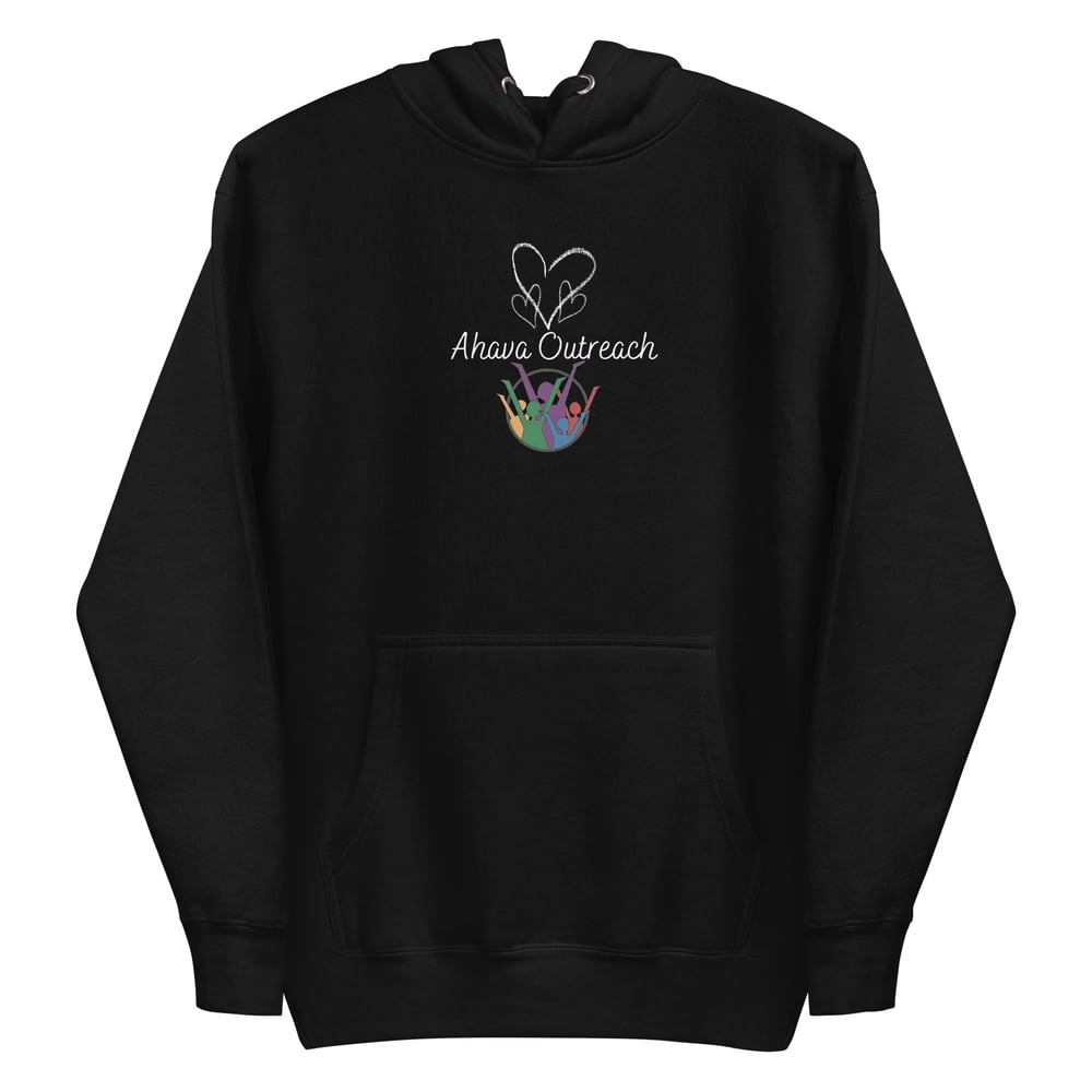 Image of Ahava Outreach Hoodie 1 (Black)