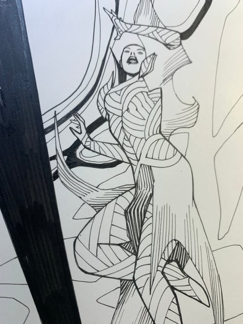 Image of POWER MAN:TIMELESS #1 page21 original art