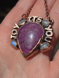 Image 1 of Electroformed Joy necklace