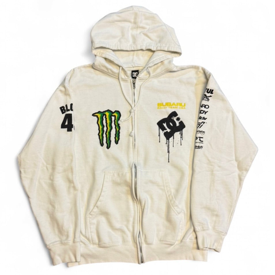 Image of 2000s DC Ken Block Monster Full Zip Hoodie Jacket (M)