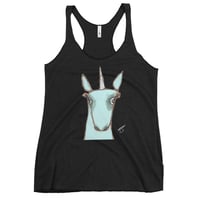 Image 1 of Women's Racerback Unicorn 