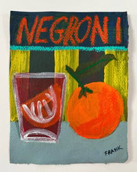 Little negroni with orange 