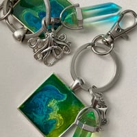 Image 3 of Aqua Mermaid Keychain