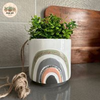 Woodstock Bloom Hanging Pot - Green 13cm