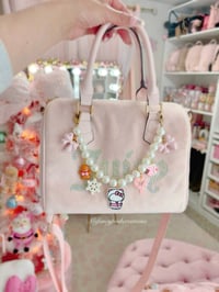 Image 2 of Kitty Pink Christmas Purse Chain