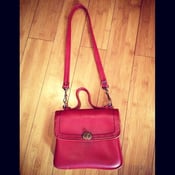 Image of Vintage Vinyl Oxblood Bag