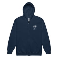Image 1 of Unisex zip Hoodie of Traveler 
