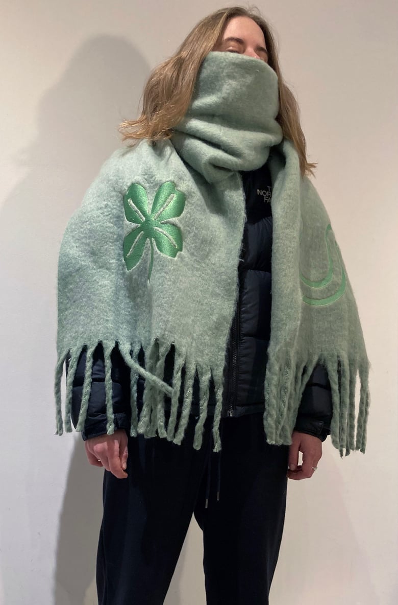 Image of Giant "LUCKY" Scarf